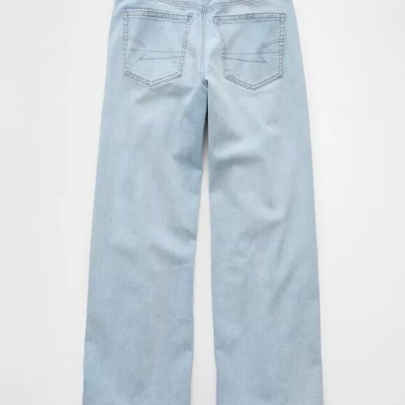 American Eagle Outfitters Light Blue Flare Jeans - Picture 3 of 10
